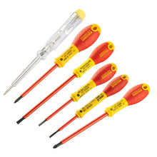 Insulated Slotted Pozidriv Screwdriver Set (6 pc.)
