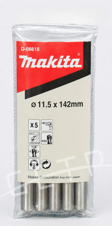 MAKITA D-06616 Metal Drill Bits HSS 11.5x142 (5s)