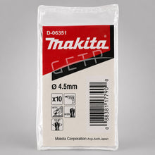 MAKITA D-06351 Metal Drill Bits HSS 4.5x80 (10s)