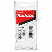 MAKITA D-06339 Metal Drill Bits HSS 4x75