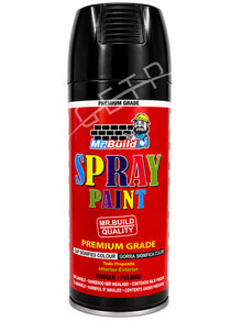 MR. BUILD SPRAY PAINT GW 280grms - Black