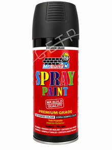 MR. BUILD SPRAY PAINT GW 280grms - Matt Black