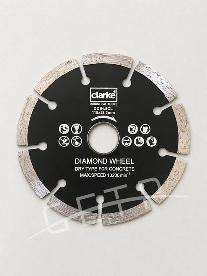 DIAMOND DISC SEGMENTED 4.5'' (115)MM