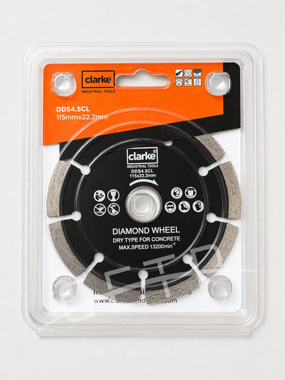 DIAMOND DISC SEGMENTED 4.5'' (115)MM
