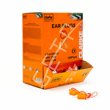 CLARKE EAR PLUG WITH STRING (100pcs)