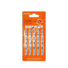 CLARKE CL118A HSS JIGSAW BLADE METAL 92MM 24T