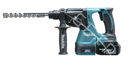 MAKITA DHR242RFJ Cordless Rotary Hammer(Bl) 24mm 18V