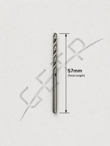 MAKITA D-78025 Drill Bit Hss-Gs 2.5X57 For Metal (10pcs/Set)