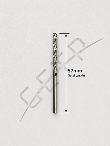 MAKITA D-78025 Drill Bit Hss-Gs 2.5X57 For Metal (10pcs/Set)