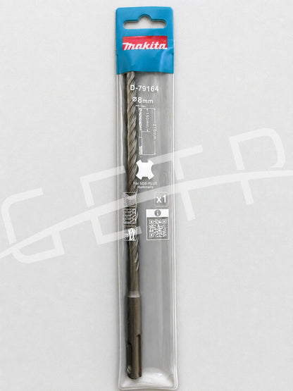 MAKITA D-79164 Sds -Plus Hammer Bit 4 Flute 8X210mm