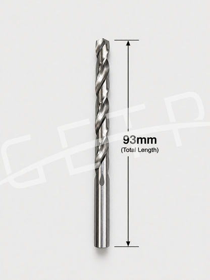 MAKITA D-78112 Drill Bit HSS-GS 6X93 For Metal (10 Pcs/Set)