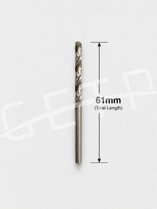 MAKITA D-78031 Drill Bit HSS-GS 3X61 For Metal (10 Pcs/Set)