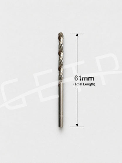 MAKITA D-78031 Drill Bit HSS-GS 3X61 For Metal (10 Pcs/Set)